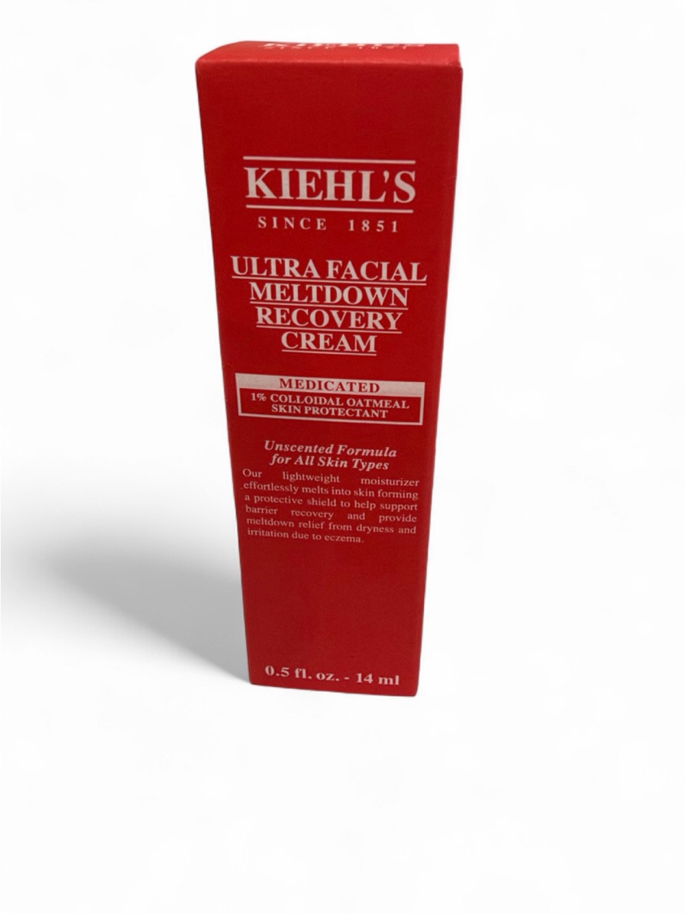Kiehl's Ultra Facial Meltdown Recovery Cream - Unscented Formula - 14mL